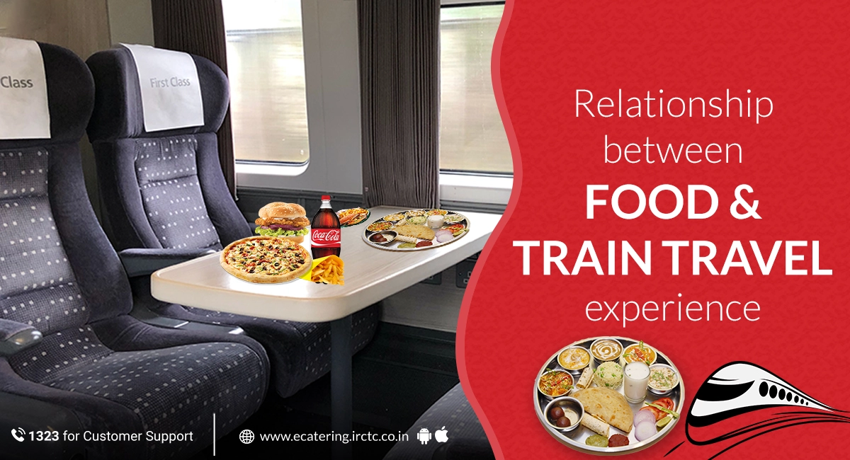 food and train travel experience