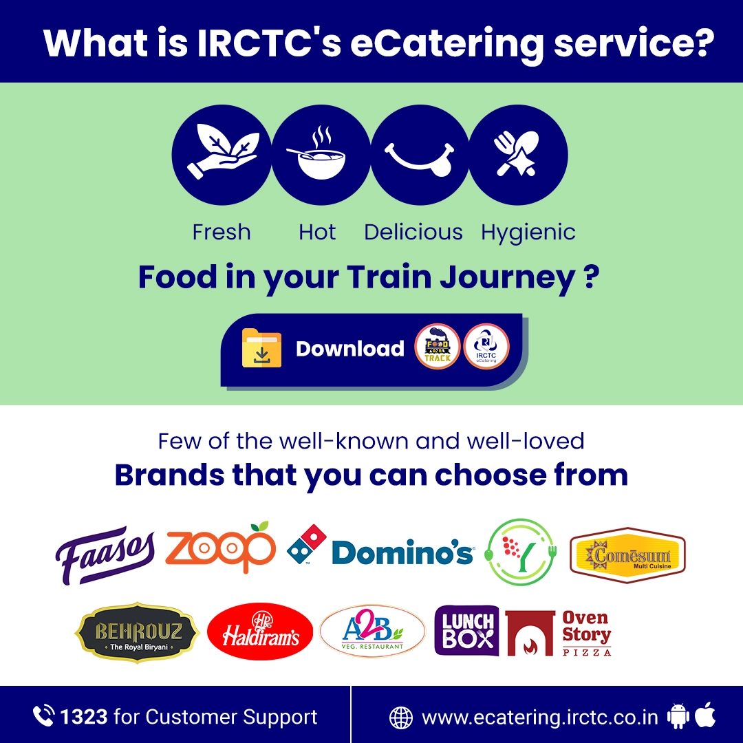 IRCTC eCatering service