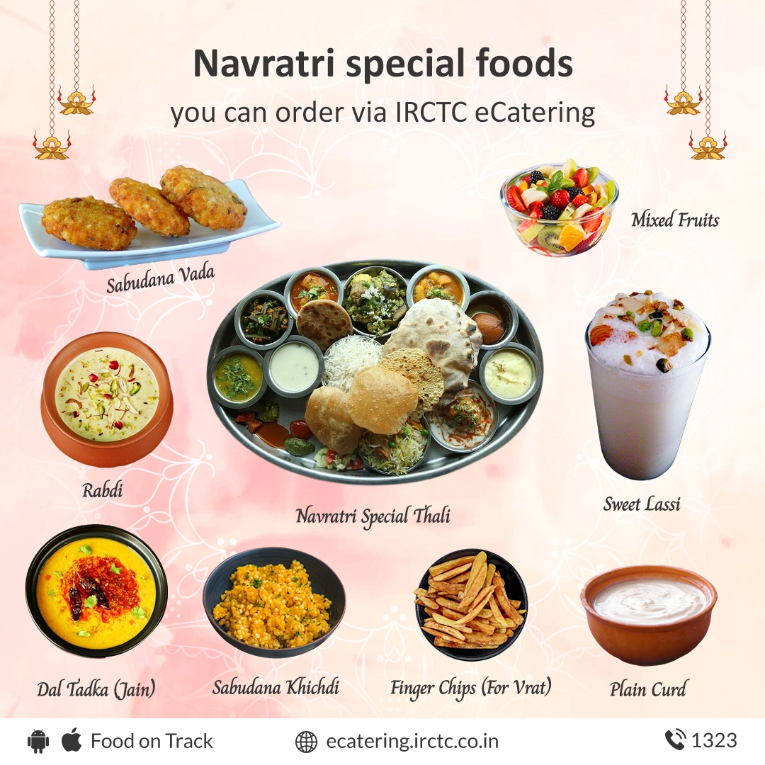 Other Navratri special foods you can order via IRCTC eCatering